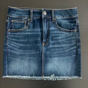 Denim Mini Skirt